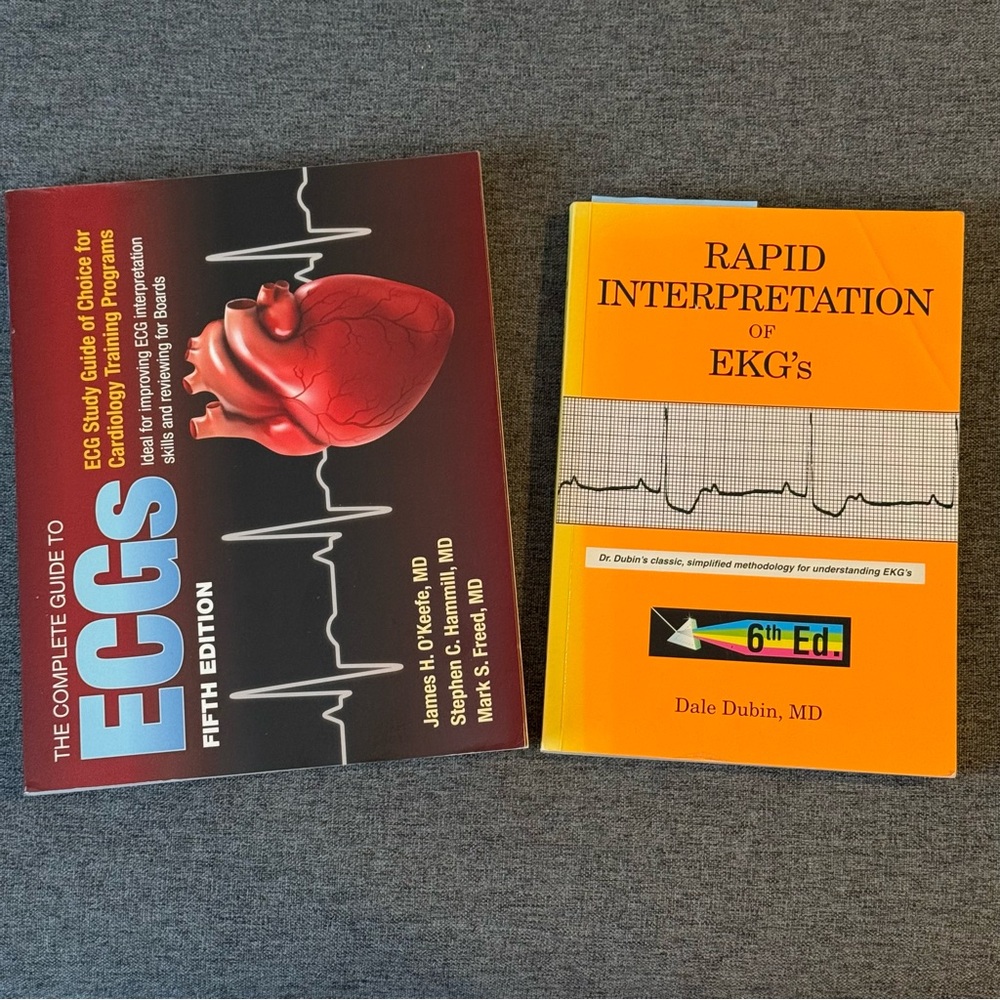 EKG books - The Complete Guide to ECGs & Rapid Interpretation of EKG’s